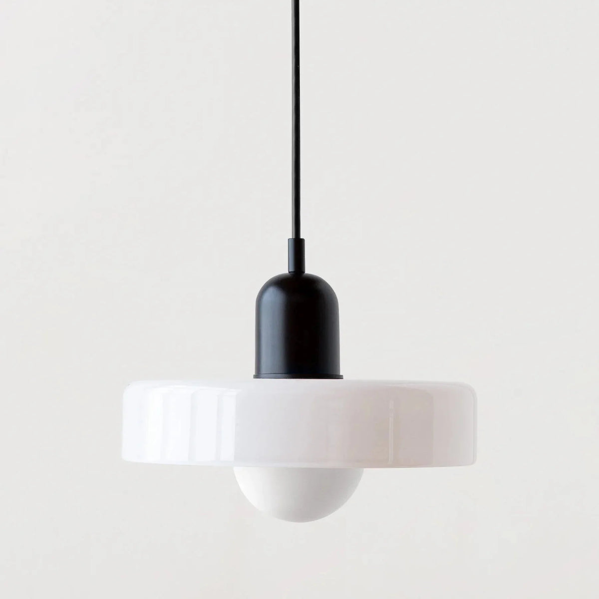 Retro Stained Glass Pendant Light, Colourful Glass Shade, 25 cm